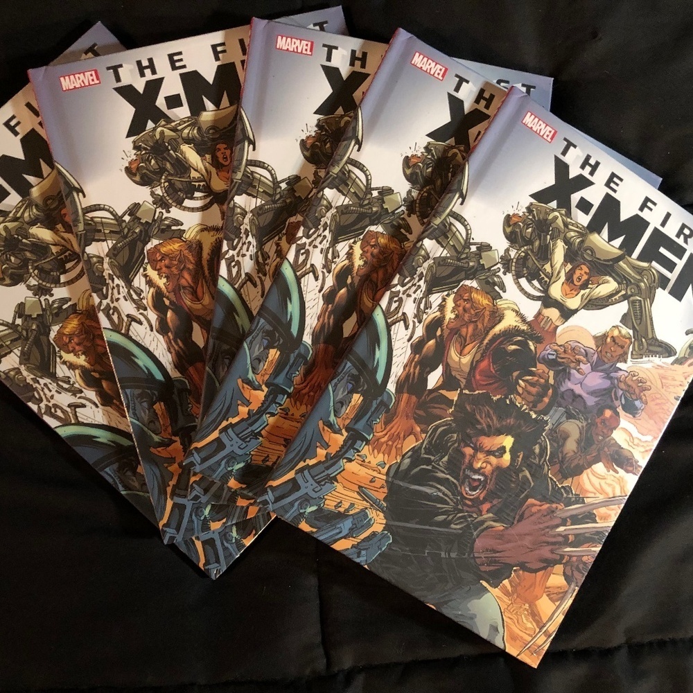 New !! Sealed Lot of 5 The First X-Men (Marvel Comics 2013 Hardcover